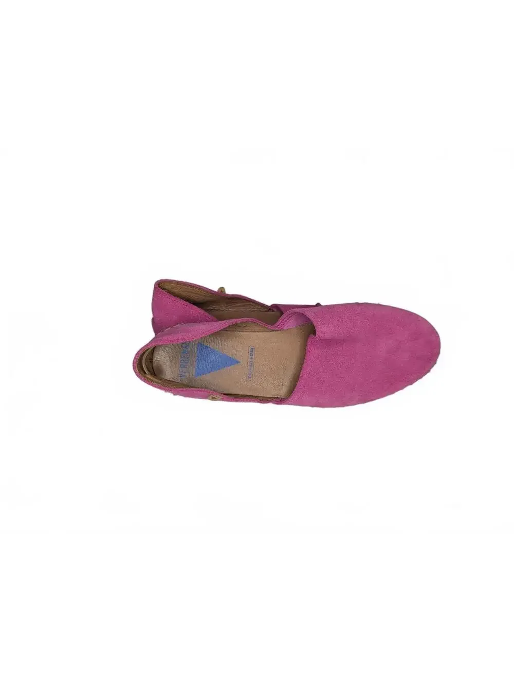 Verbenas Carmen Pink Suede Espadrille Slip-On Loafers Size 41‎